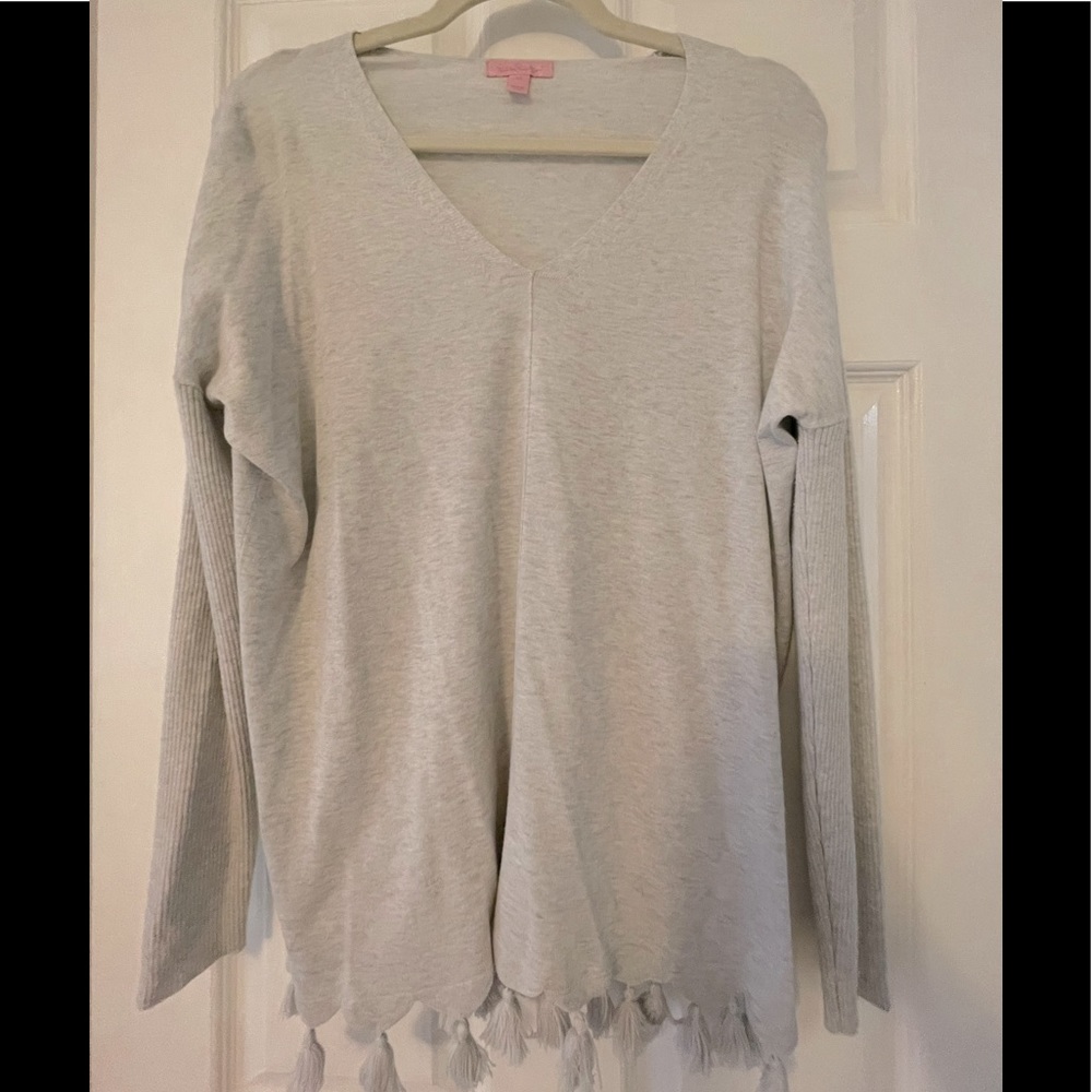 Grey Lilly Pulitzer sweater